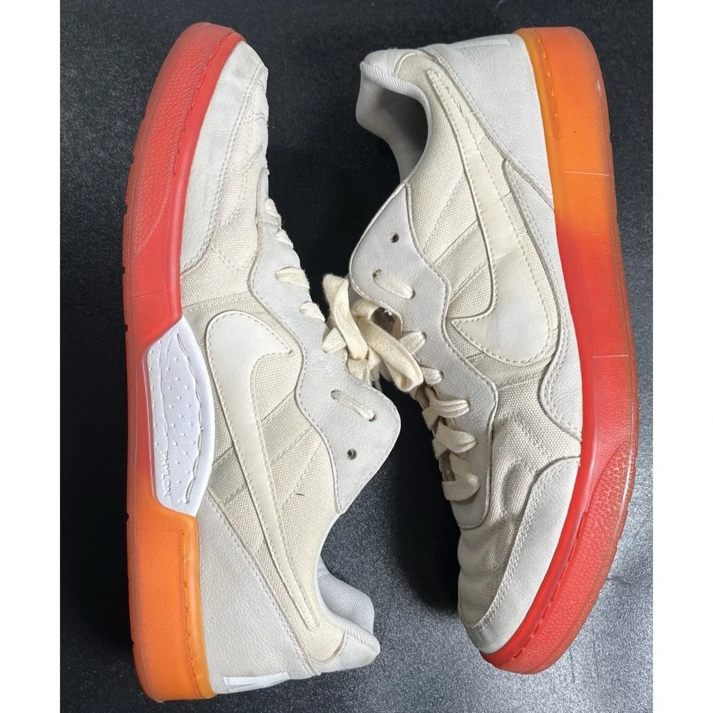 Nike NSW Tiempo '94‎ Cream/Gradient Orange-Red Inferno Lunarlon Custioning RARE